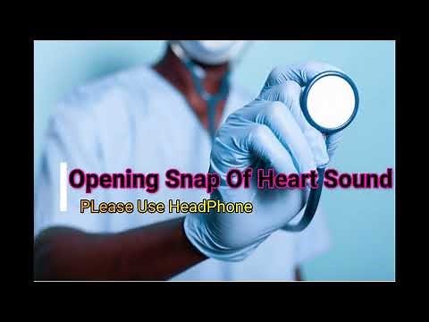 opening snap Of Heart Sound| Mitral Stenosis