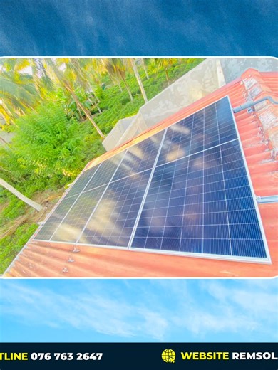 ✨ Another successful installation by REM Solar! ✨ We recently completed a 4kW solar system in Horana, generating around 400 units of clean energy monthly 🌞⚡ ✅ Reliable & sustainable power ✅ 2 FREE services included ✅ Helping families cut electricity bills while protecting the planet 🌍💚 📞 FREE consultation & site visit: 076 763 2647 📍 Visit us: REM Solar, 623B, Nawala Rd., Rajagiriya 🌐 Learn more: www.remsolar.lk 💚 Let’s build a brighter, smarter, and greener Sri Lanka together! 🌍✨ #remso
