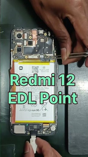 Redmi 12 Test Point EDL Mode 2025