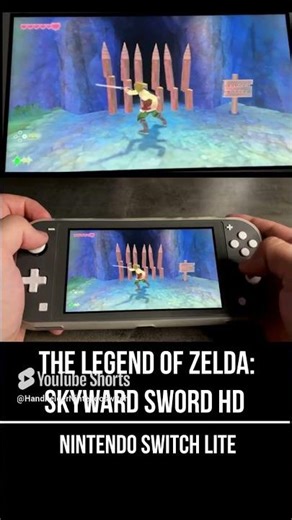 The Legend of Zelda: Skyward Sword HD Nintendo Switch Lite Gameplay