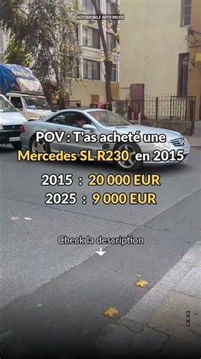 Mercedes SL R230 — Pourquoi il a perdu 55%