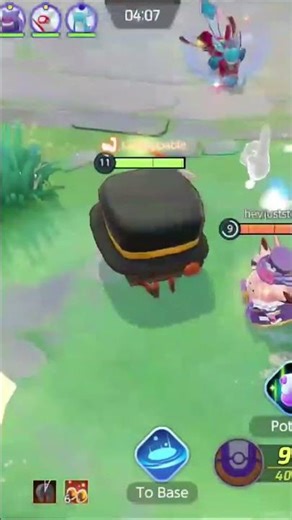 Crustle Steals Registeel #shorts #pokemonunite