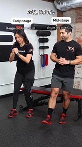 What's the difference between early and mid-stage ACL rehab? Before we dive into it, it's important to remember that every ACL journey looks different - and should! Progression at a rate that makes the most sense for you, your body, and your specific needs is paramount to successful rehab. Early rehab for an ACL injury is largely centered around regaining appropriate mobility of the knee joint and other joints of the lower extremity, quad strength and loading of the muscles of the lower extremit