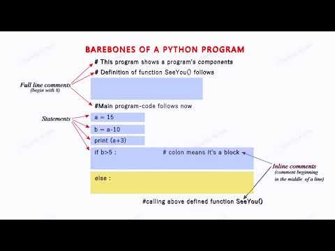 Python Program Barebones