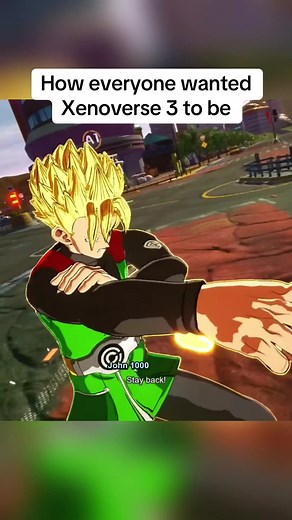What’s your opinion on the Dragon Ball Xenoverse 3 gameplay we’ve seen so far? #xenoverse3 #dbxv3 #sparkingzero