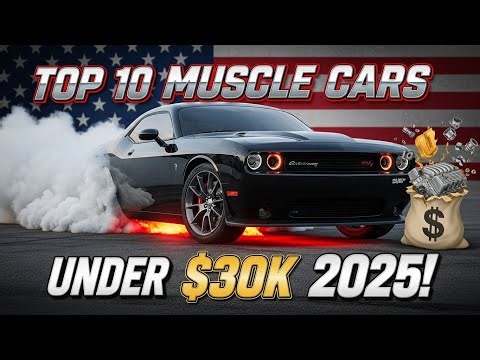 Top 10 Muscle Cars You Can STILL Buy Under $30K in 2025 – Insane Deals Right Now! (Real Listings) 🔥🚗