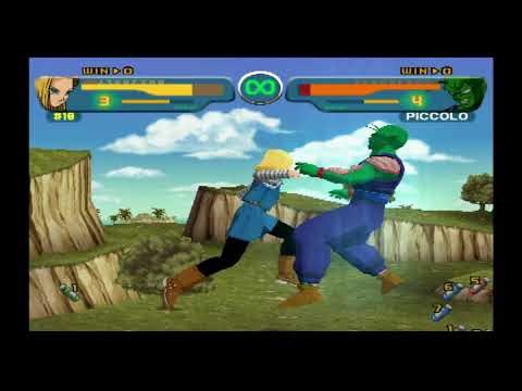Dragon Ball Z Budokai(Gamecube)-Android 18 vs Piccolo