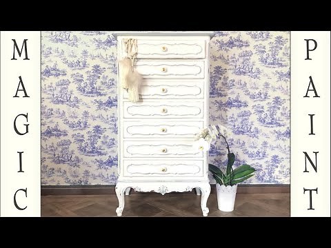 Shabby Chic fai da te!! Dare nuova vita a un mobile con le Chalk Paint! DIY con Elisa & Magic Paint