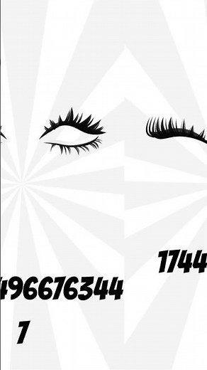 Add a subhhi ; i show NEW EYE LASHES CODES for bloxburg, berry avenue & brookhaven PT.