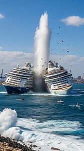 28K views · 125 reactions | Massive Ship Collision Causes Huge Explosion at Sea #shipdisaster #fyp #viral #reels | Ship Disaster | Facebook