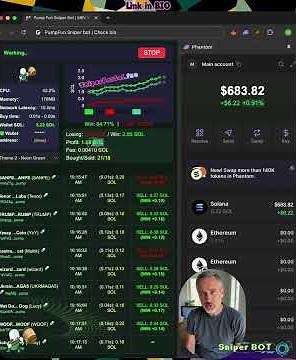 Solana Sniper Bot Dynamic Event Scanner With Real-Time Signal Tracking