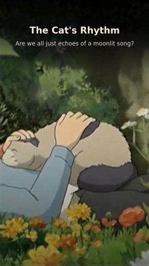 Ghibli Jazz Outro: Cat Bureau's Lunar Cadence Finale! 🌙✨ #Shorts