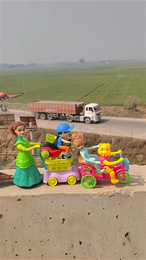 Remote Control Vespa Scooty Vs Swaraj Tractor Unboxing And Testing Short Video ||