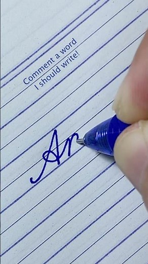 Ansh in Cursive Writing | How to write in cursive | Cursive Handwriting Practice | Cursive Letters