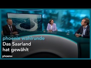 phoenix wahlrunde: Das Saarland hat gewählt