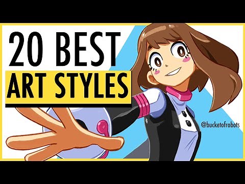 DRAWING STYLES: Popular Drawing/Art Styles On The Internet