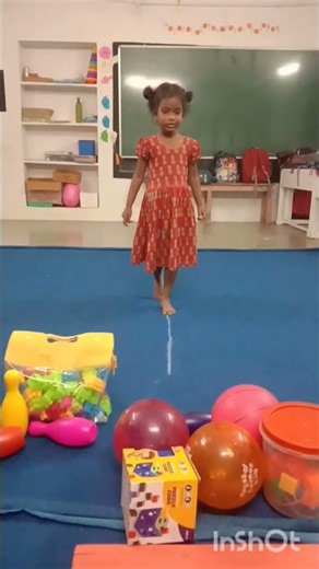 standing line activity by pre primary students at MPPS Manchal