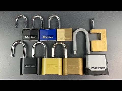 [845] Master Locks With INEXCUSABLE Design Flaws