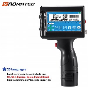 [Hot Item] Yaomatec Logo Expiry Date Handheld Inkjet Printer Plastic Carton Tij Printer