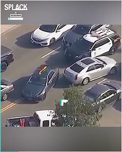 Civilian blocks suspect, surrender ends with a roll. | Splack