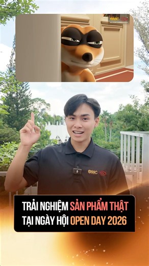 Trải nghiệm làm sản phẩm thật tại ngày hội Open Day 2026 #maac #toystory #giaoduc #hcm #3danimation
