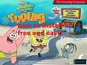 spongebob squarepants typing game how to download tutorial