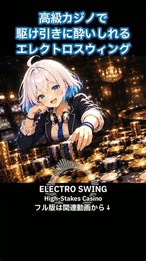 【作業用BGM/ジャズBGM】高級カジノで駆け引きに酔いしれるエレクトロスウィング