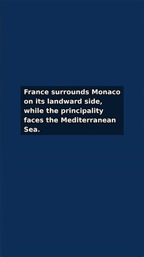 Mapped: Monaco | Map Facts #shorts