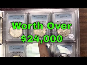 $24,000 Plus Morgan Silver Dollar Collection !!