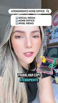 🏠 VAGA NÍVEL MÉDIO 100% HOME OFFICE (Atendimento Online) | Mari Rel