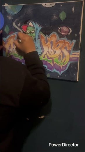 Alien Labs #canvas #artwork #graffitiart #Alienlabs