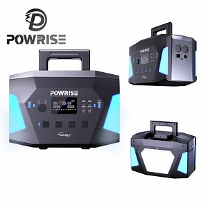 [Hot Item] Highly Recommend Rechargeable Lithiuim LiFePO4 Battery Gernerator Outdoors Portable Power Station with Wireless Charger Function