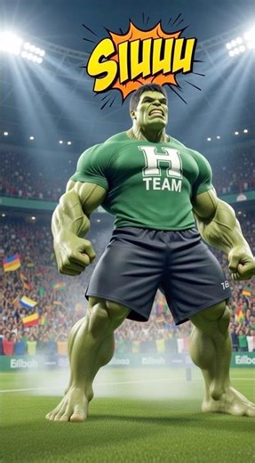HULK playing football ⚽️