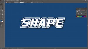 Paper Cutout Shadow Text Effect In Illustrator - 3D Text Effect - Typography - Illustrator Tutorial #logo #logodesigner | Logo Design