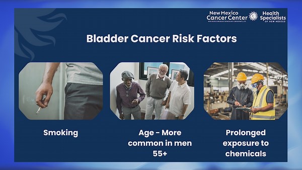 Understand bladder cancer risk factors, says New Mexico Cancer Center