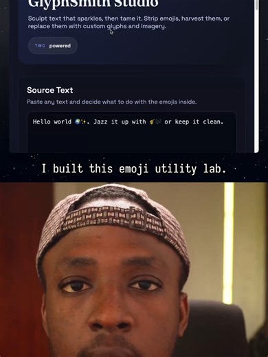 manipulate emojis with emoji-regex #frontend #backend #webdeveloper #javascript #javascriptdeveloper