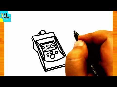 How to draw Ph Meter | Drawing Ph Meter
