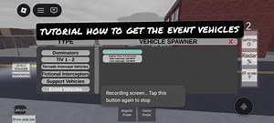 Roblox Just Tornadoes Easter Egg Tutorial: Get Event Vehicles