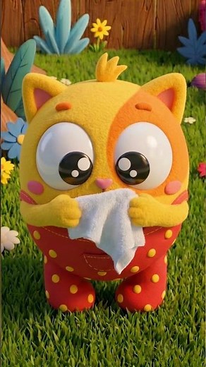 Wash your hands and fruits before eating! #kids #cartoon
