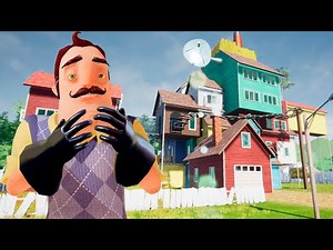 THIS IS QUALITY! GAME HELLO NEIGHBOR MOD KIT WALKTHROUGH MOD Hiding Neighbor!