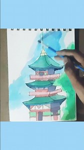 Japanese Castle #drawing