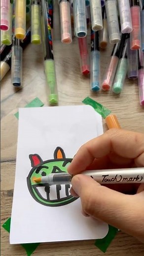 Drawing Pianosaurus (Poppy Playtime)