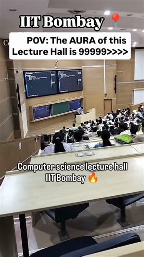 Live Computer Science Lecture at IIT Bombay 🔥 #iitbombay #iit #iitjee #shortvideo #iitdelhi