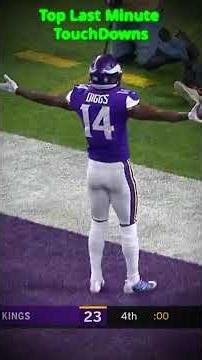 CRAZIEST last minute touchdowns in NFL History