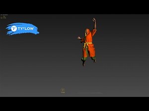 TyFlow Character Cloth Simulation FX_02