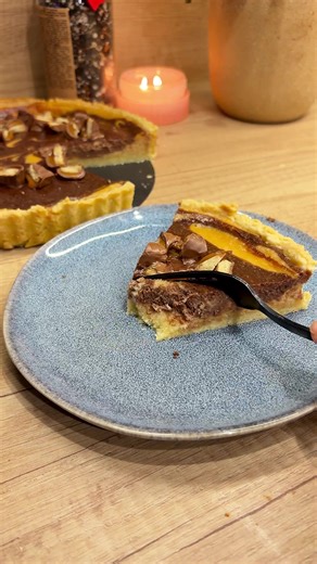 Ingredients Dough: • Butter (soft) — 100 g • Sugar — 60 g • Salt — a pinch • Flour — 200 g • Baking powder — 1 tsp • Egg — 1 Filling: • Cream cheese/sour cream— 350 g • Eggs — 3 Divide the filling into two equal parts: Part 1: • Nutella — 170 g Part 2: • Caramel / salted caramel — 170 g Instructions Dough: Mix soft butter with sugar and salt until smooth. Add flour mixed with baking powder. Add the beaten egg and knead into a soft dough. Press into a 24-25 cm pan, form sides. Chill for 15 minute