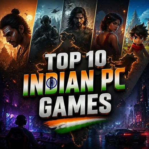 Top 10 Indian PC Games You Must Play in 2026 🇮🇳 #top10 #2026 #trending