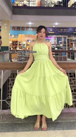 Perfect Summer Backless Dress for Your Wardrobe