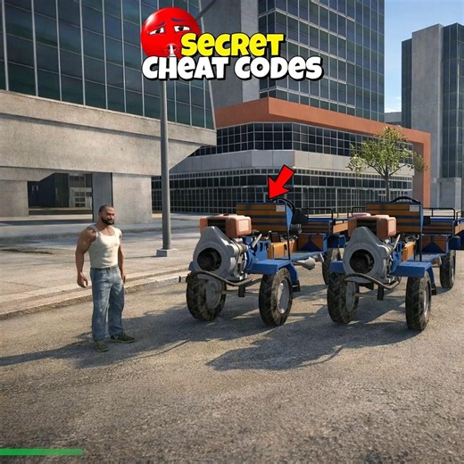 Agriculture Tractor Cheat Code 😲 Indian Bikes Driving 3d || #shorts