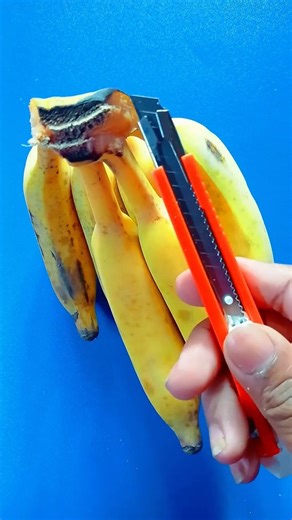 Satisfying Banana Slicing ASMR | Fresh Fruit Cuts & Sounds #ASMR #Satisfying #bananacutting #shorts